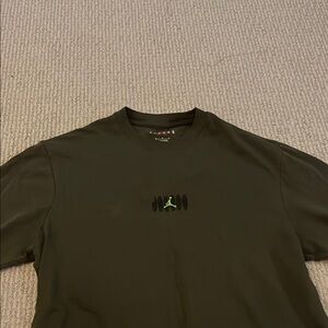 Jordan Green Long Sleeve Tee